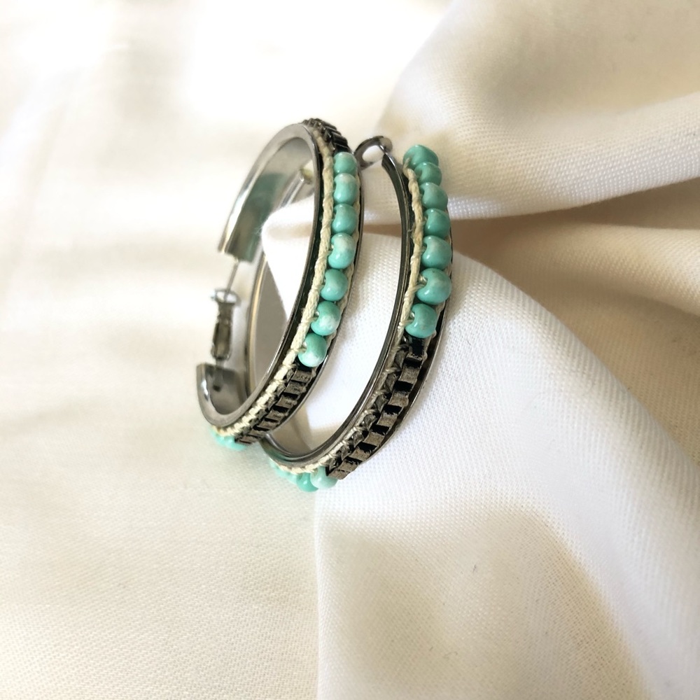 Hoop earrings